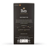 Peet'S Coffee Ristretto Intensity 10 Dark Roast Coffee Pods, 50 Ct.
