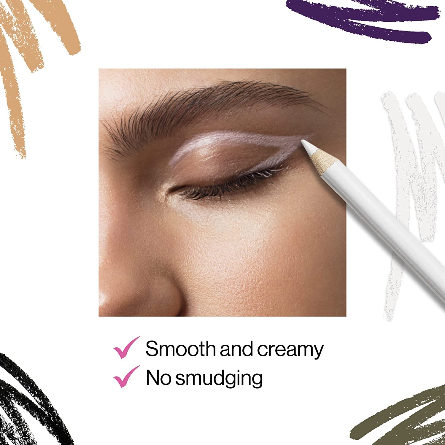 Color Icon Kohl Eyeliner Pencil - Rich Hyper-Pigmented Color, Smooth Creamy Application, Long-Wearing Matte Finish Versatility, Cruelty-Free - Taupe of the Mornin'