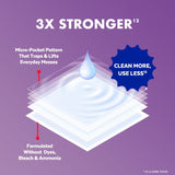 Disinfectant Wipes, Multi-Surface Antibacterial Wipes for Disinfecting, Cleaning Supplies for Home, Bathroom, Kitchen, & Electronics, Lavender & Cotton Blossom Scent, 80 Count