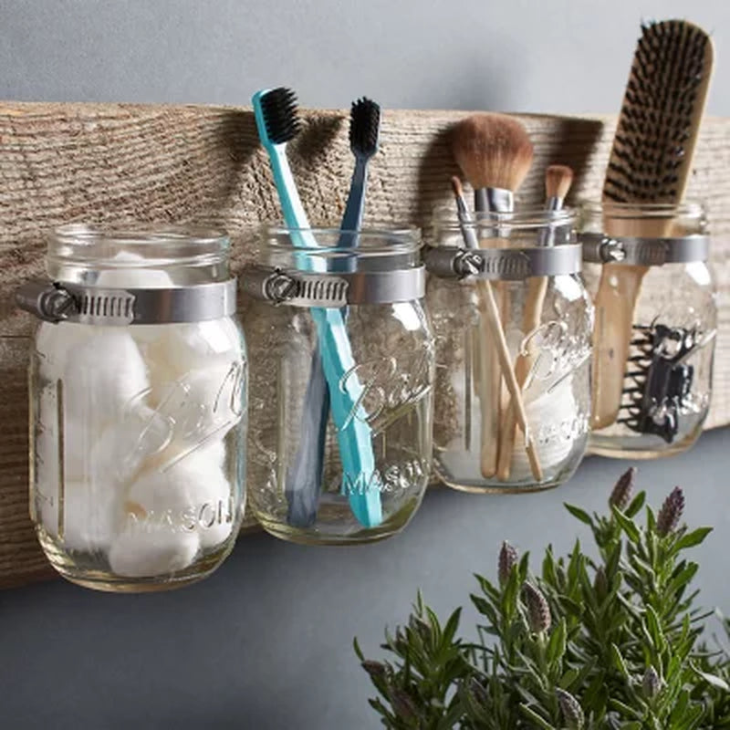 Ball Regular Mouth Mason Jars, 16Oz. Pint Glass Jars with Lids & Bands, 20-Pack