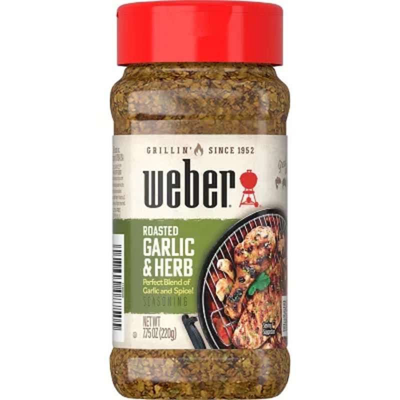 Weber Roasted Garlic and Herb Seasoning, 7.75 Oz.