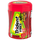 Vibes SOUR PATCH KIDS Redberry Sugar-Free Chewing Gum, 40 Piece Bottle