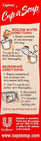 Lipton Instant Soup Cream of Chicken 4 Count for a Warm Cup of Soup Only 60 Calories per Serving 2.4 Oz