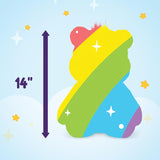 14" Love-A-Lot Bear Plushie - Medium Size - Pink Plush for Ages 4+ – Perfect Stuffed Animal Holiday, Birthday Gift, Super Soft and Cuddly – Good for Girls and Boys, Collectors