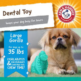 Arm & Hammer Dental Dog Toys, Variety Pack, 3 Ct.