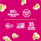 Angie'S  Real Butter Microwave Popcorn, 6 Count, 3.29 Oz. Bags