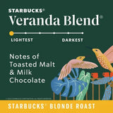 Starbucks Ground Coffee Variety Pack, 2.5 Oz., 10 Packets
