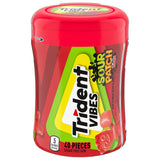 Vibes SOUR PATCH KIDS Redberry Sugar-Free Chewing Gum, 40 Piece Bottle