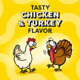 Meaty Mixups Cat Treats with Chicken & Turkey, 4.12 Oz. Pouch