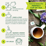 Tea, Organic Smooth Move, Relieves Occasional Constipation, Senna, 32 Tea Bags
