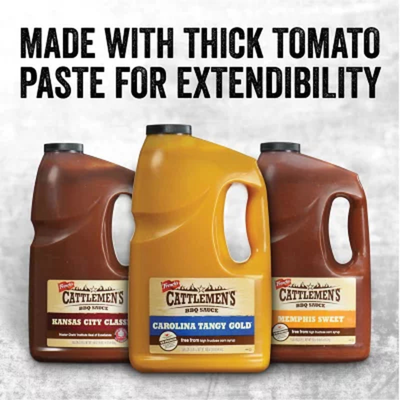 Cattlemen'S Carolina Tangy Gold Barbecue Sauce, 1 Gal.