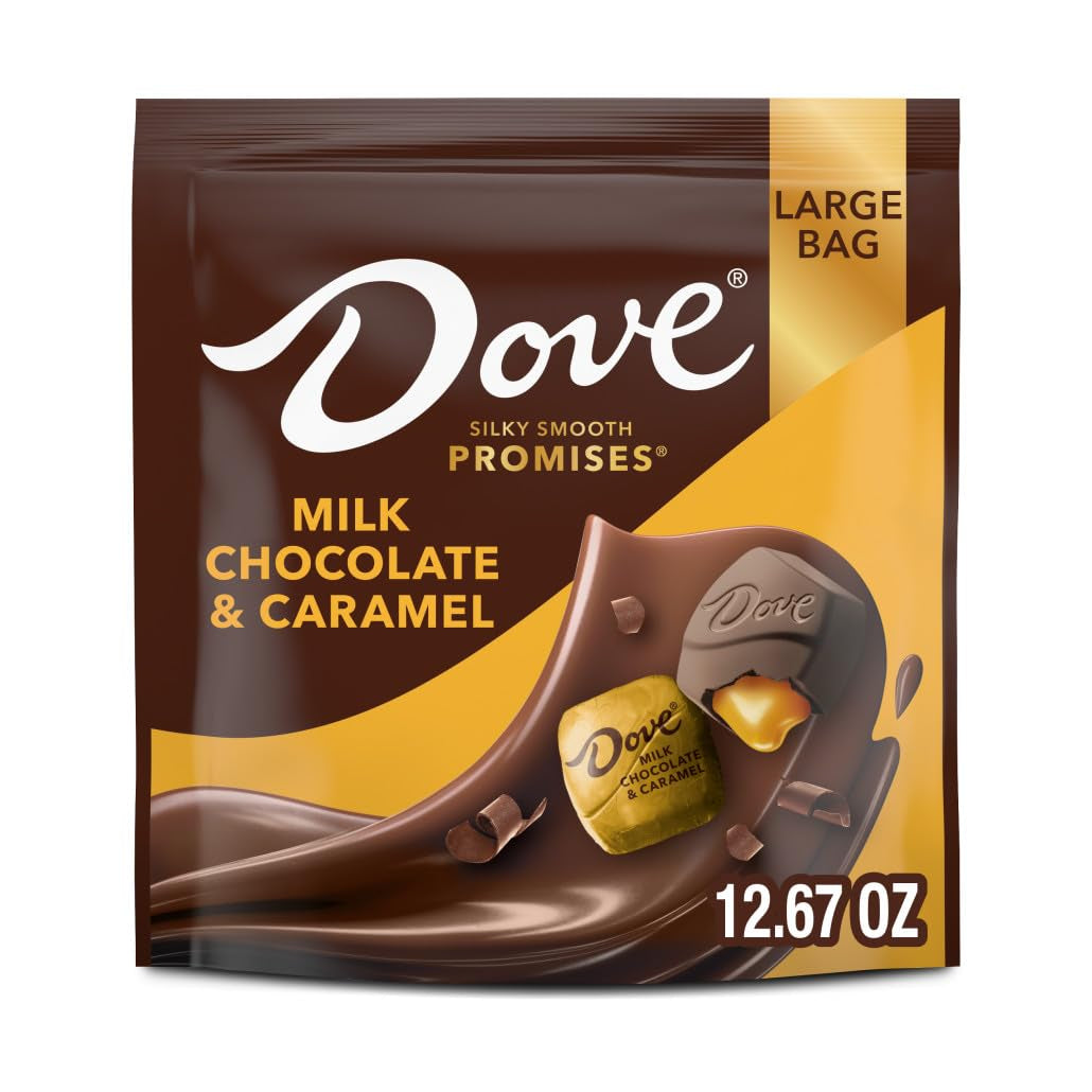 PROMISES Milk Chocolate & Caramel Candy, 12.67 Oz Large Bag