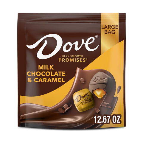PROMISES Milk Chocolate & Caramel Candy, 12.67 Oz Large Bag