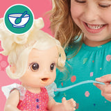 Magical Mixer Baby Doll, Strawberry Shake, Doll with Toy Blender, Baby Doll Set for Kids 3 and Up, Blonde Hair