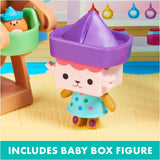 , Baby Box Cat Craft-A-Riffic Room with Exclusive Figure, Accessories, Furniture and Dollhouse Delivery, Kids Toys for Ages 3 and Up