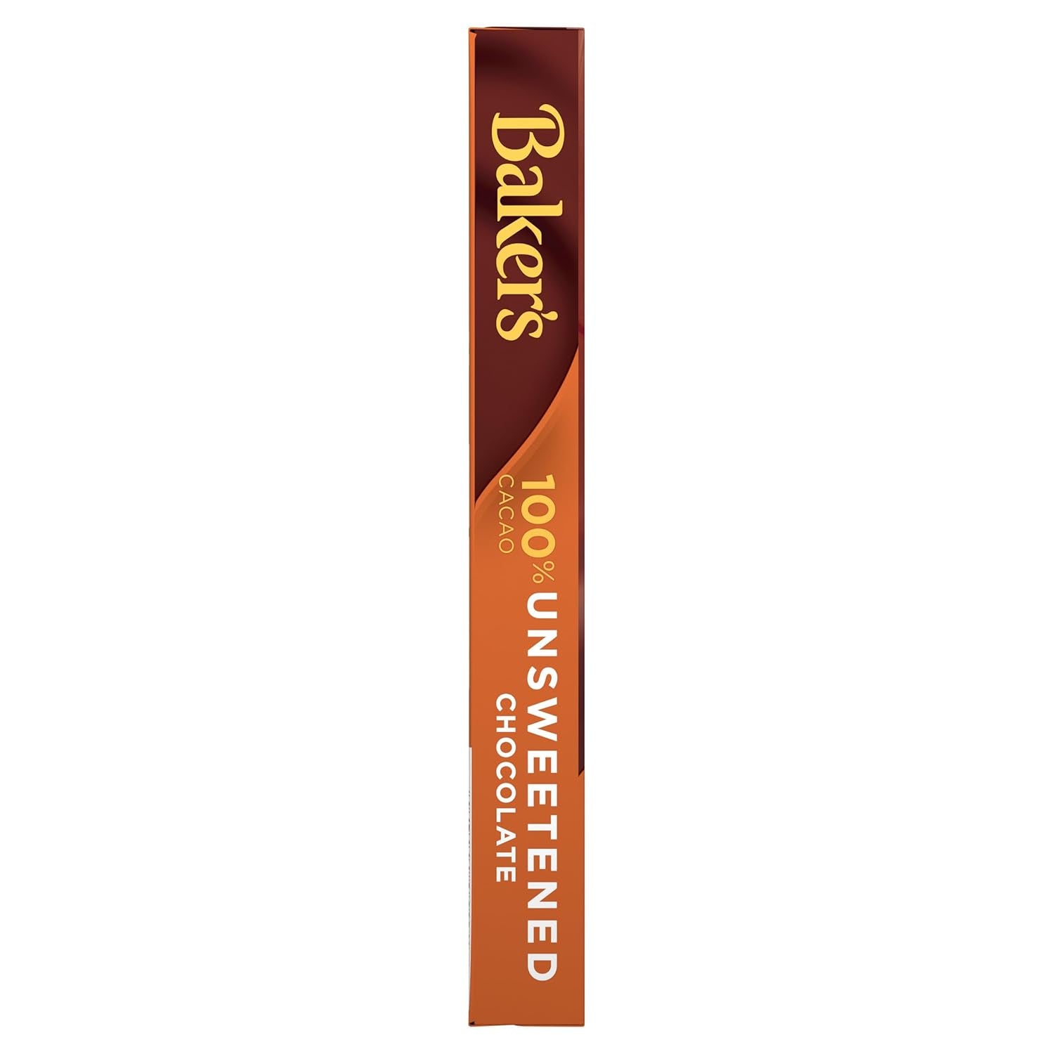 Baker'S Unsweetened Chocolate Premium Baking Bar with 100 % Cacao (4 Oz Box)