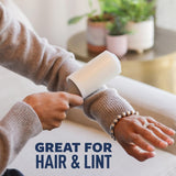 Everyday Clean Lint Roller, Lint Remover for Pet Hair, Dark Clothes, Furniture, and Dusty Surfaces, Picks up Fur & Fluff in Your Home, Car, & Office, 1 Pack, 100 Adhesive Sheets Total