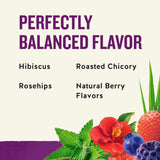 Wild Berry Zinger Herbal Tea, Caffeine Free, 20 Tea Bags Box