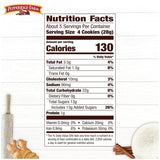 Gingerman Cookies, 21 Ginger Cookies, 5 Oz. Bag