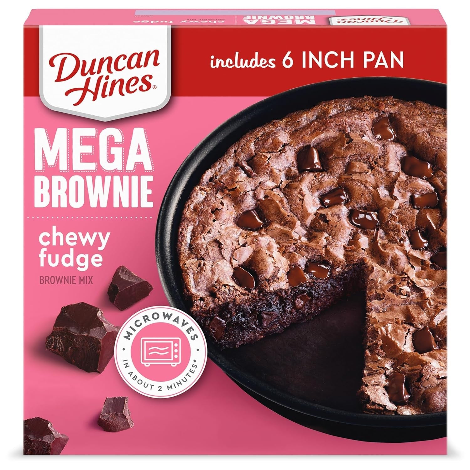 Easy Brownie Kit Double Fudge Brownie Mix, 7.7 OZ