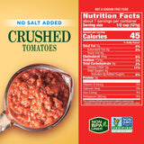 Crushed Tomatoes No Salt Added, Keto Friendly, 28 Oz