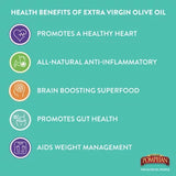 Pompeian Smooth Extra Virgin Olive Oil, 68 Fl. Oz.