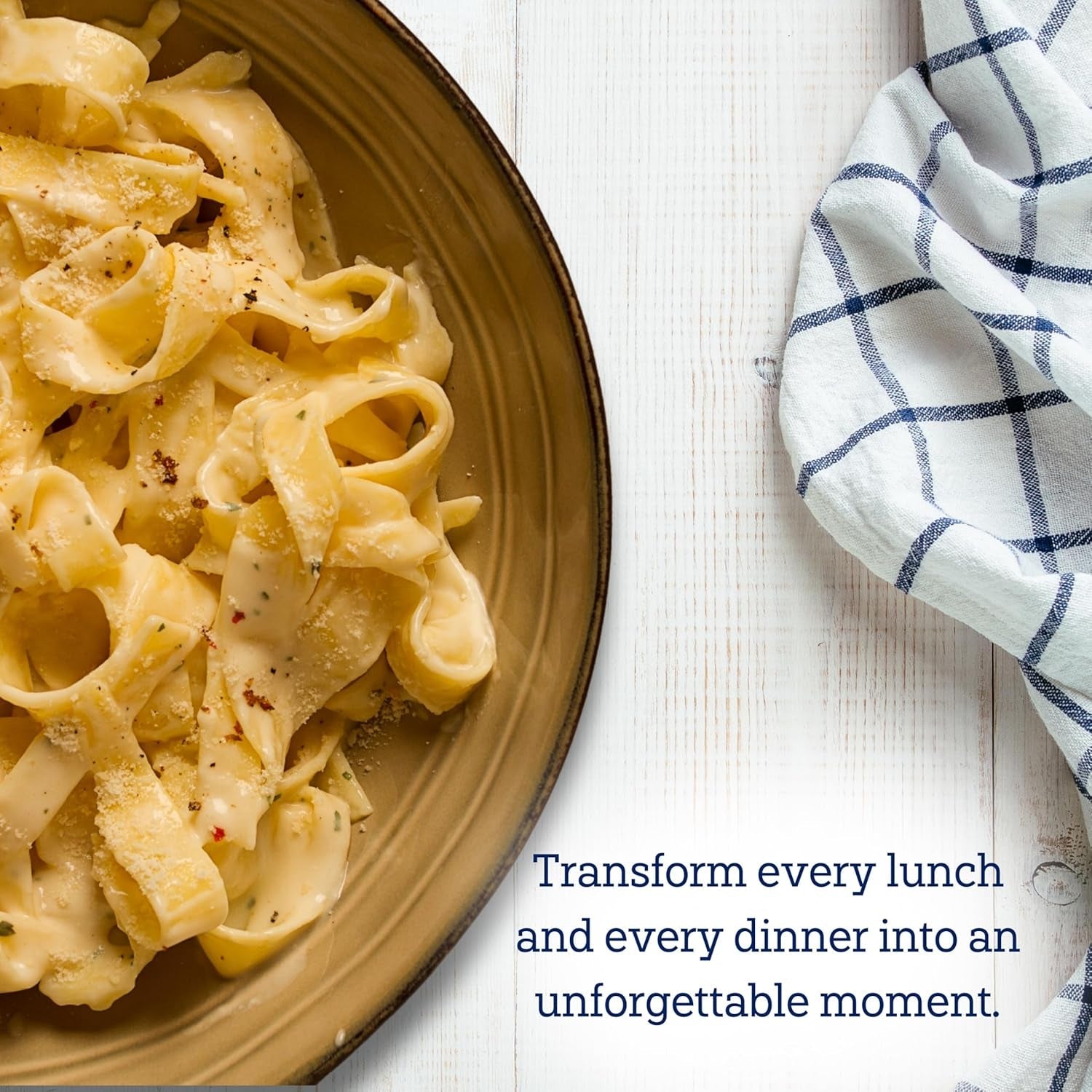Egg Pappardelle No. 101 Pasta, 8.8 Oz, Authentic, Slow Dried, Made with Cage Free Eggs & Durum Wheat, Versatile Pasta for Sauces & Recipes, Made in Italy