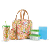 Fit & Fresh Artist Collection 5-Piece Deluxe Lunch Box, Choose Color