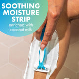 Soleil Comfort Women'S Disposable 4 Blade Razors, Perfect for Shaving Needs, Razor Gift Sets for Women, 10-Pack