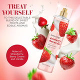 Long-Lasting Fragrance Body Mist, Strawberry Cheesecake, 8 Fl Oz