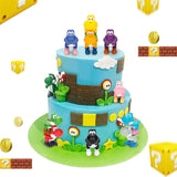 Merch Figurines Set, Collection Toys for Game Fans, 2 Inch Mini Character Action Figure Decorations, Cake Toppers Party Supply for Kids Birthday Party Favor Toy