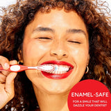 Optic White Stain Fighter Whitening Toothpaste, Clean Mint Flavor, Safely Removes Surface Stains, Enamel-Safe for Daily Use, Teeth Whitening Toothpaste with Fluoride, 4.2 Oz Tube