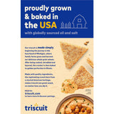 Thin Crisps Original Whole Grain Wheat Crackers, Vegan Snacks, Snack Crackers, 7.1 Oz