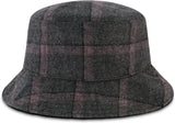 Women's Bucket hat, Reversible Corduroy and Plaid Packable Travel, Wide Brim Summer Hat