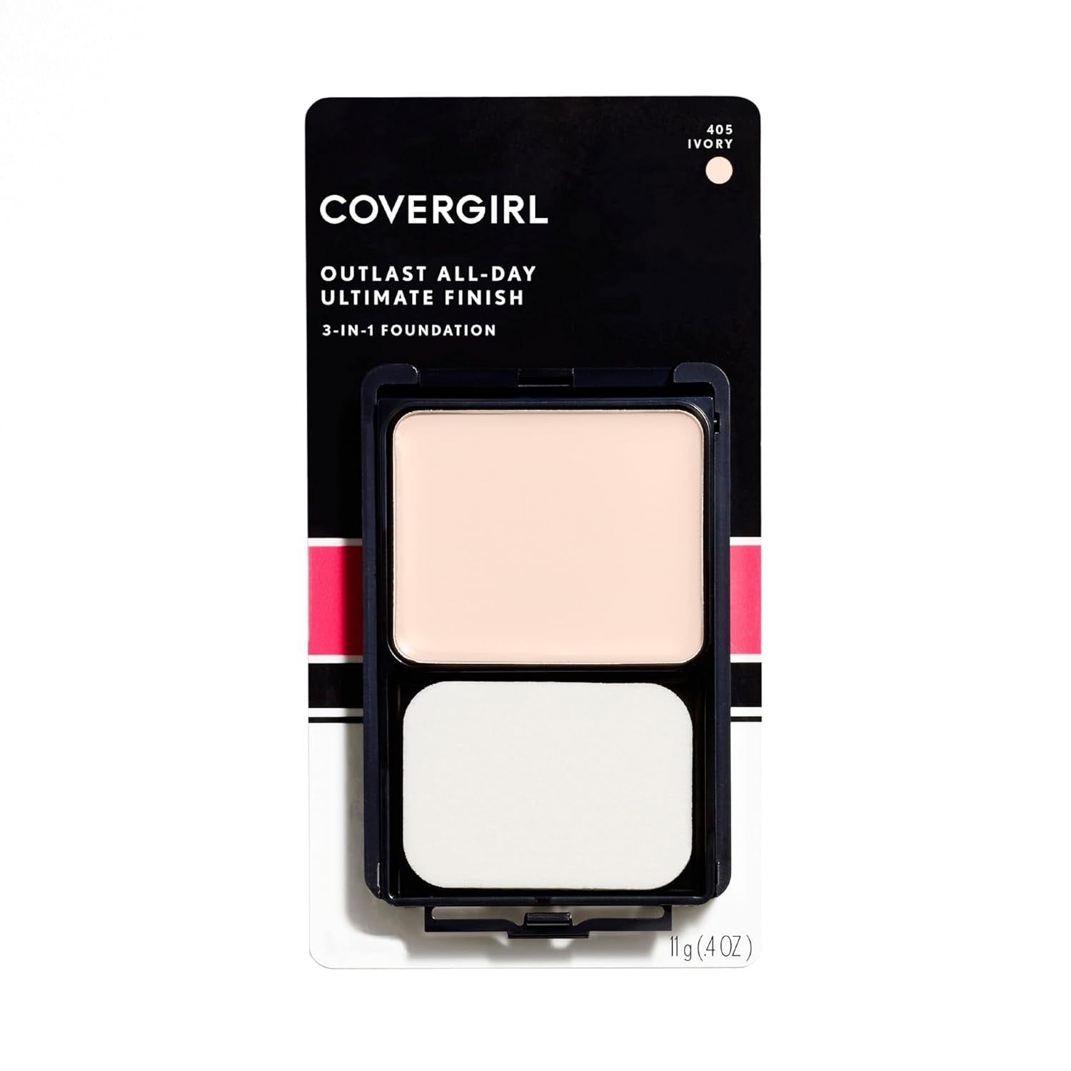 Outlast All-Day Ultimate Finish Foundation, Ivory, 0.4 Ounce (Pack of 1)