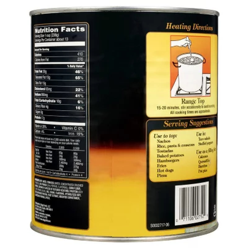 Stagg Chili Con Carne No Beans, 108 Oz.