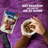 Nut Duos, Flavored Nuts Snack Pack - Cocoa Cashews & Espresso Hazelnuts 5Oz