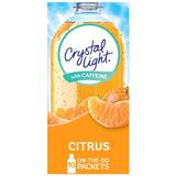 Citrus Naturally Flavored Powdered Drink Mix with Caffeine, 10 Ct On-The-Go-Packets