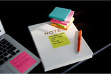 Super Sticky Notes, 3X3 In, 3 Pads, 2X the Sticking Power, Supernova Neons, Bright Colors, Recyclable (3321-SSMIA)