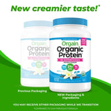 Orgain Organic 21G Plant-Based Protein Powder + Superfoods, Vanilla 2.7 Lbs.