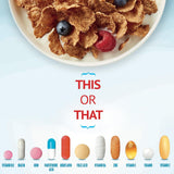 Breakfast Cereal, 100% Daily Value of 11 Vitamins and Minerals, Whole Grain Cereal, 16 Oz
