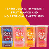 Bubble Tea Mango Passion Fruit Green Tea, 4 Pack, 12 Fl. Oz. Cups