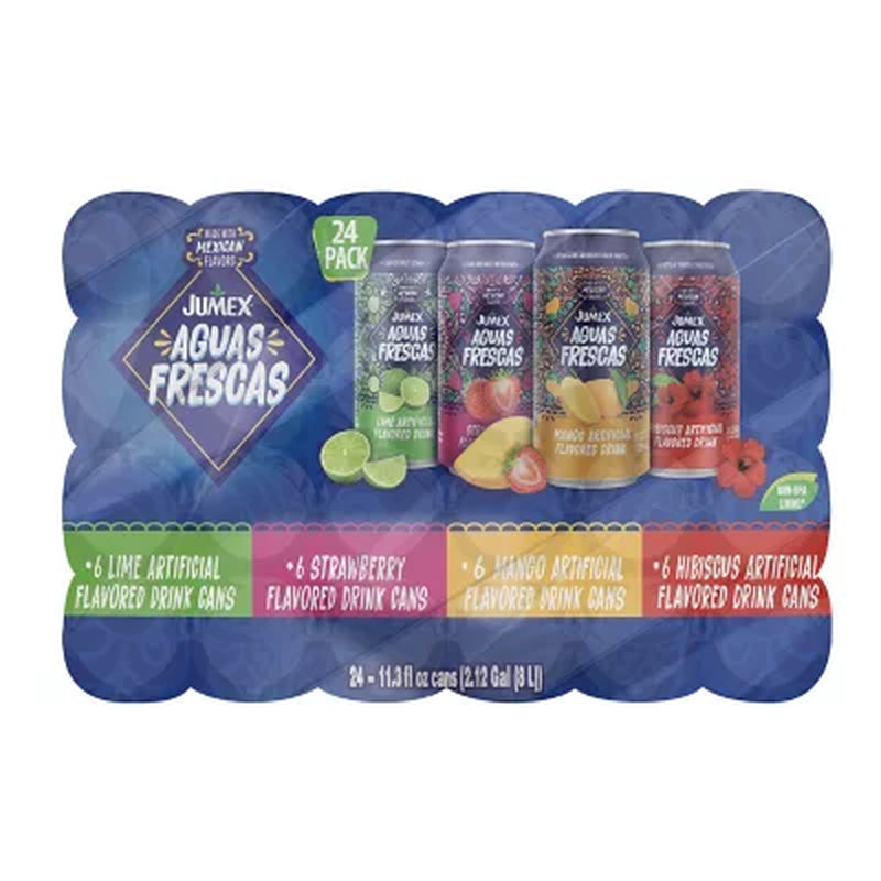 Jumex Aguas Frescas Tropical 11.3 Fl. Oz., 24 Pk.