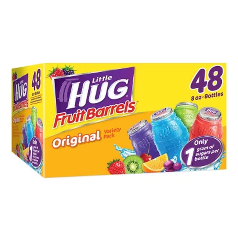 Little Hug Fruit Barrels 8 Fl. Oz., 48 Pk.