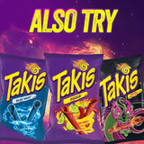 Intense Nacho 17 Oz Fiesta Size Bag, Cheese Flavored Non-Spicy Cheesy Rolled Tortilla Chips
