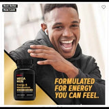 GNC Mega Men Energy and Metabolism Multivitamin Caplets, 180 Ct.