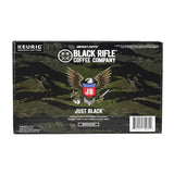 Black Rifle Coffee Company Just Black, Medium Roast K-Cup Coffee Pods, 75 Ct.