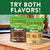 Granola, Dipped Salted Caramel Flavored, 9G Protein, Made with Whole Grain, 11 Oz