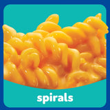 Kraft Spirals Original Mac & Cheese Macaroni and Cheese Dinner Big Bowl Dinner, 3.5 Oz Tray