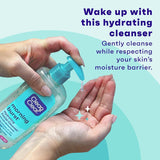Morning Burst Oil-Free Hydrating Facial Cleanser with BHA, Cucumber & Aloe Extracts, Face Wash Gently Removes Oil & Pore Clogging Impurities, 8 Fl. Oz